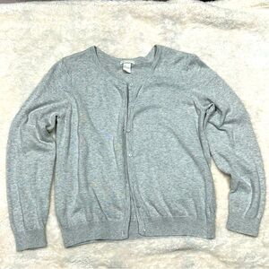 H&M Crewneck Cardigan Sweater